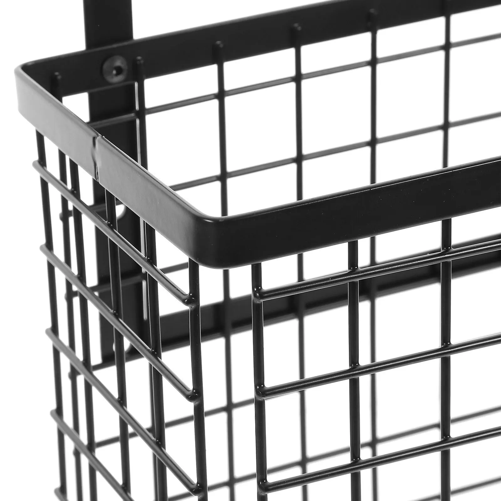 

Hanging Cabinet Door Basket Carbon Steel Rustproof Over The Door Kitchen Storage Organizer Kitchen Wire Basket Vegetable