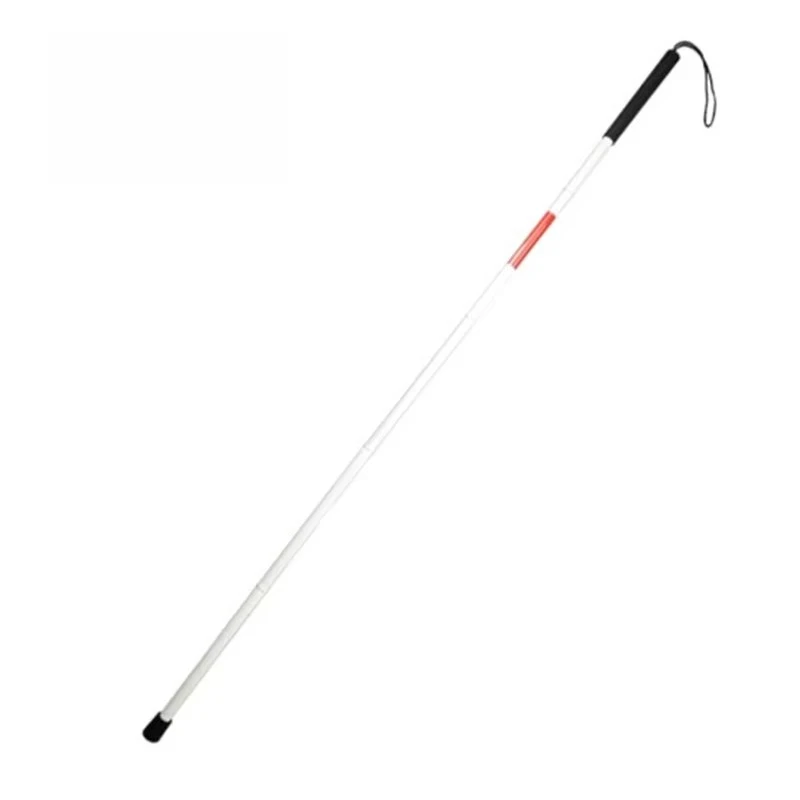 Medical High Quality Blind Cane 4 Folding Aluminum Alloy Lightweight Walking Stick