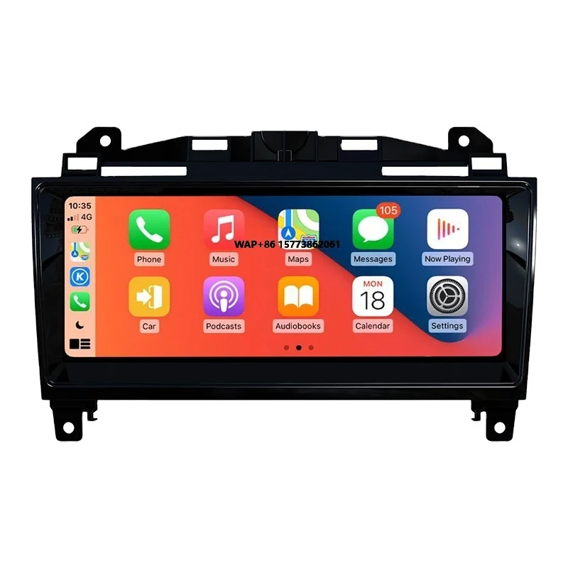 

10,25-дюймовая автомагнитола Android с Carplay, DVD-плеером и навигацией, двухсистемная мультимедийная система для Jaguar F-TYPE F Type 2012-2018