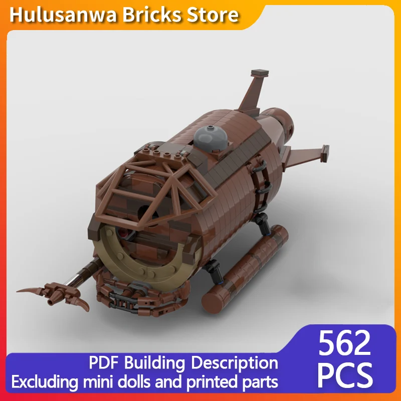 

Popular Adventure Game Model MOC Building Bricks SM-13 Submarine Modular Technology Gifts Holiday Assemble Children Toys Suit
