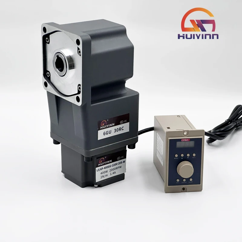 High Efficiency Low Voltage Permanent Magnet Motor - Self-Starting 3-Phase Synchronous Motor Right Angle 90 Degrees