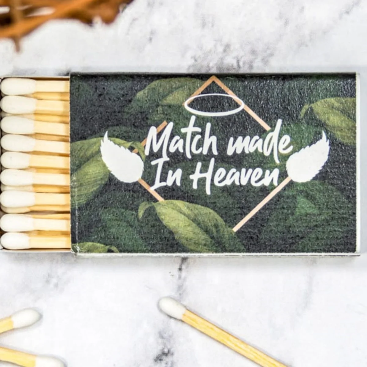 

Коробка для свадебных спичек на заказ, персонализированные спичечные коробки, шампанское с бантом | Свадебные сувениры на заказ, соответствия на заказ