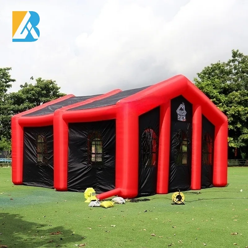 Custom Inflatable Structures Giant Blow up Rave Tent for Event Tent Rental Toys