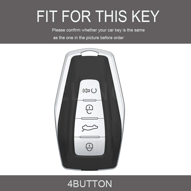 NEW TPU Car Remote Key Case Cover Shell for Geely Coolray X6 Geometry C Emgrand Global Kulrey Hawk GX7 Okavango Accessories