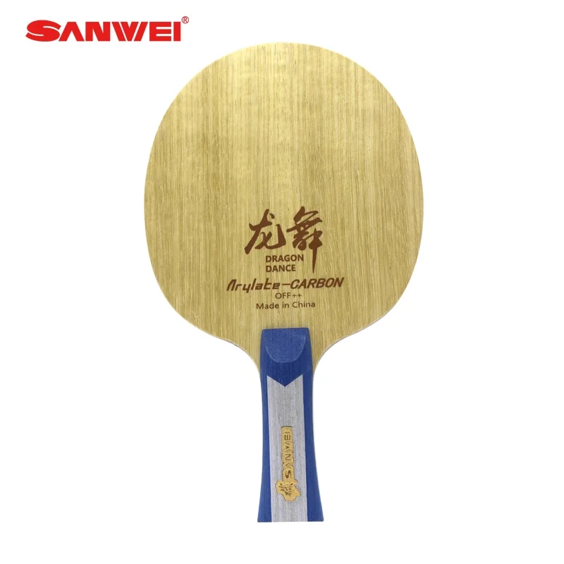 

Оригинальные ракетки для настольного тенниса SANWEI Dragon Dance D-5, лезвие для пинг-понга, профессиональные весла для пинг-понга