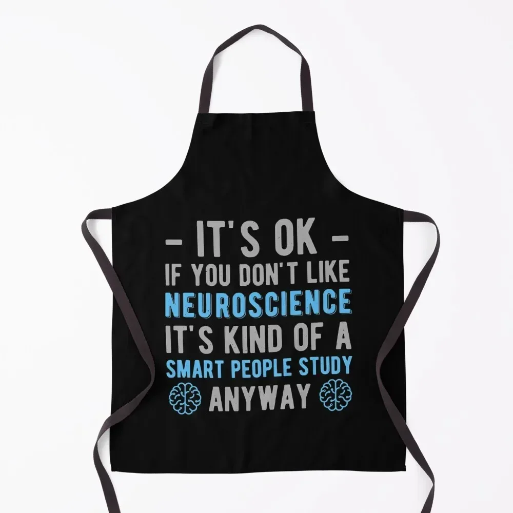 

Neuroscience Apron Kitchen Things For Home Professional Barber japanese woman Women Kitchen'S Apron