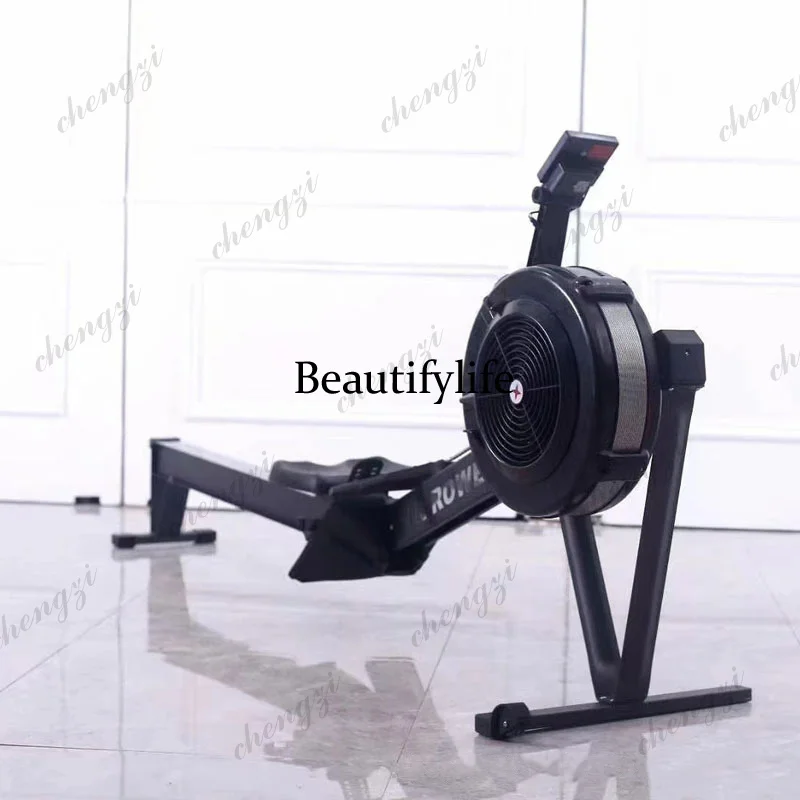 Wind resistant rowing machine, commercial home rowing machine, gym, commercial foldable wind resistant rowing machine