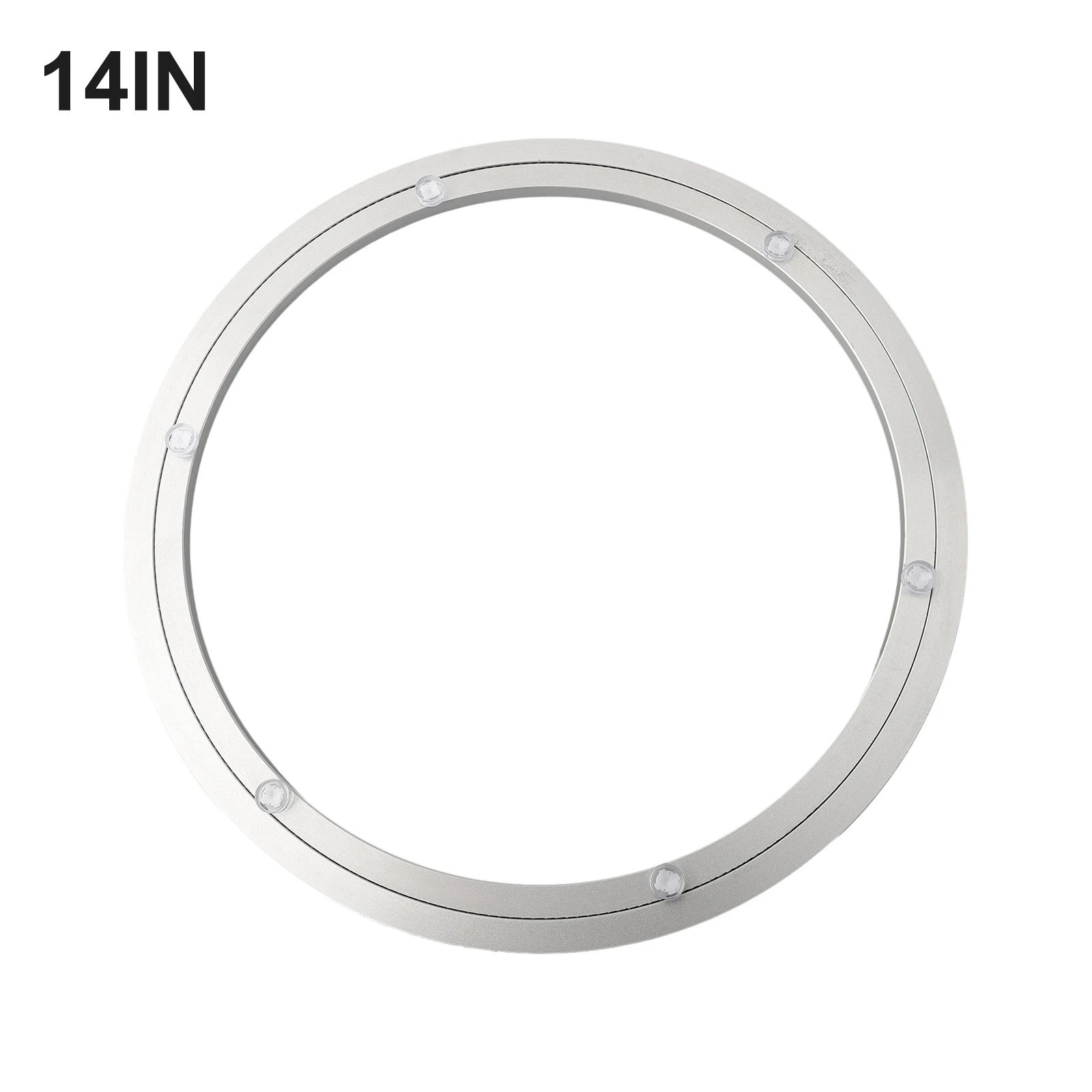 Schweres Aluminium-Rotationslager 5/8/10/12/14/16 Zoll Design Lazy Susan Aluminium-Kugellager Plattenspielerlager Schwenkplatte