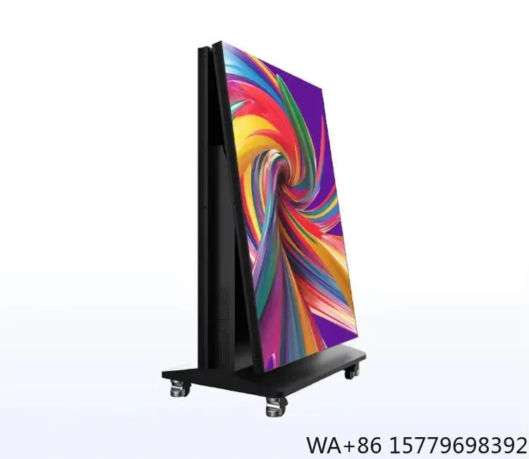 New Design LED Poster Advertising Screen Indoor Outdoor Full Color Advertising Commercial Portable Digital Poster LED Display