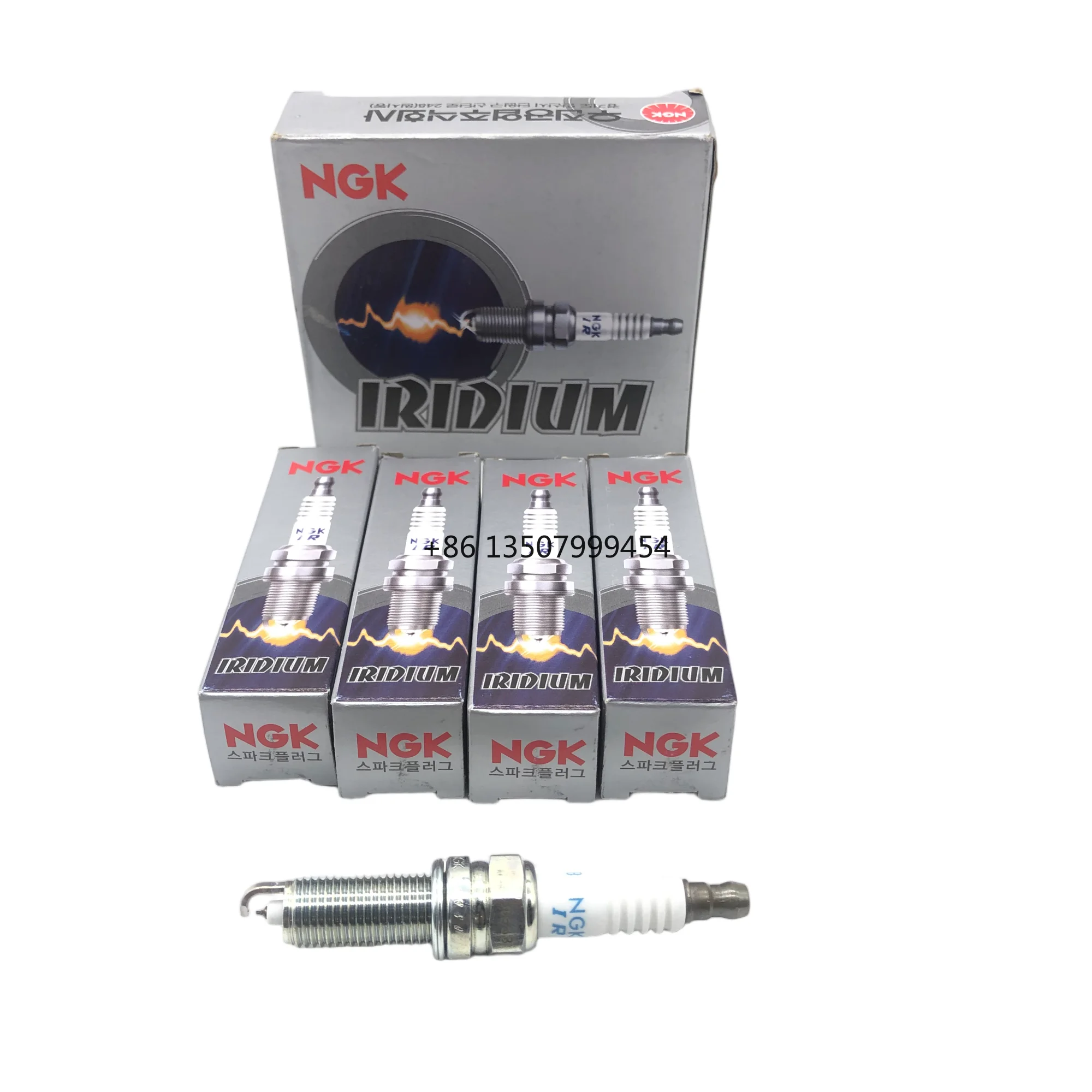 

For NGK SILZKR7B11/9723 Laser Iridium High Ignitability Spark Plug OEM 1884611070 Fits KIA Vehicles Auto Parts Replacement