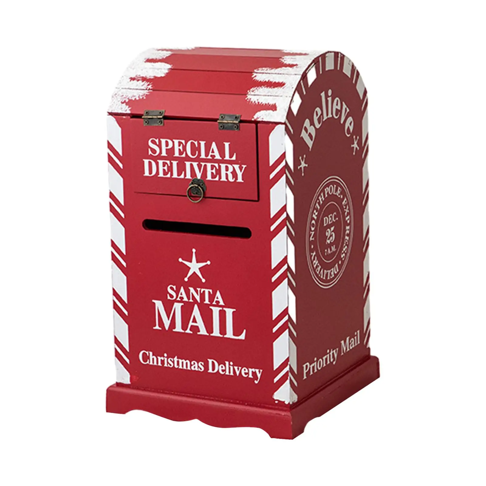 Christmas Mailbox Santa Mails Post Box Mailbox Decoration Santa Mailbox