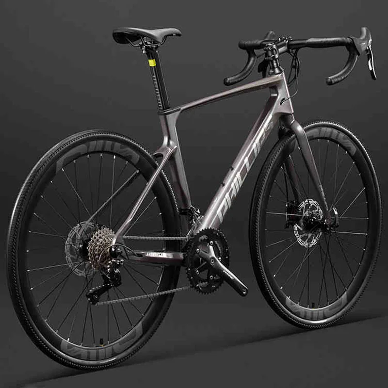 Gravel Bicycle 700c Road Racing Bike Curve/Straight Handlebar 16/18/24/27 Speed Racing Bicycle Student Aldult Cycling Bike