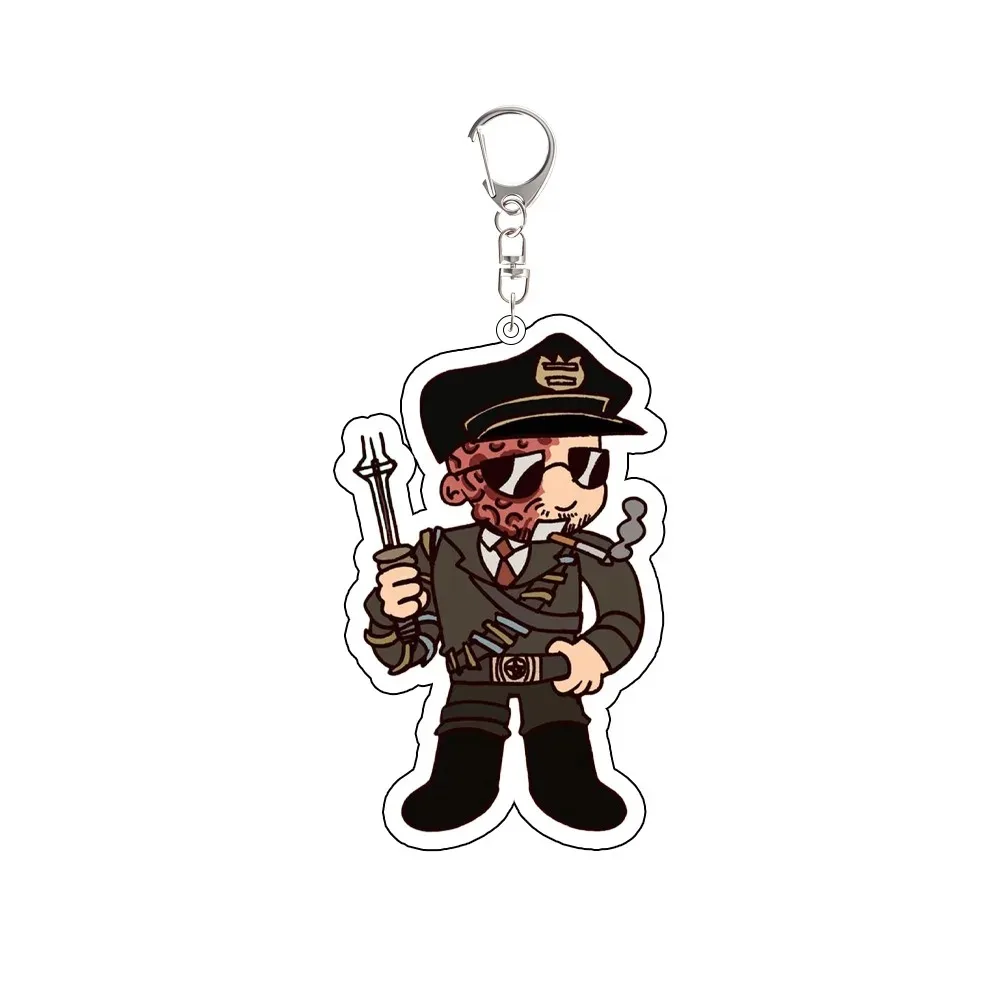 For Outlast Miles Upshur Trager Martin Archimbaud Chris Walker Acrylic Keychain Custom Cartoons Backpack Pendant Festival Gift view 6