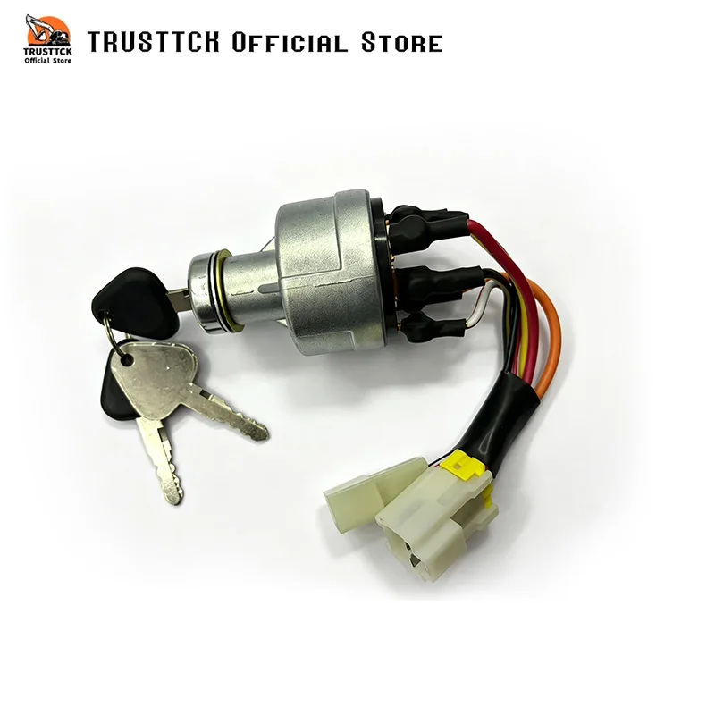 For VOE 14526158 14529152 EC55 60 210 240 290 360 460B Start Lock Ignition Switch Excavator Parts 6