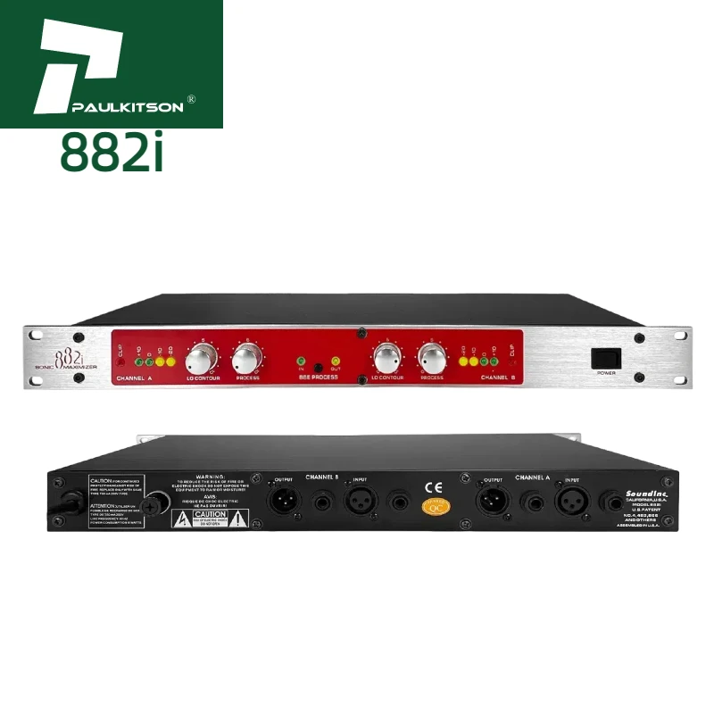 882i Professional Audio Processor Sound Equipment Maximizer with Speaker Management Effects Video & Lighting