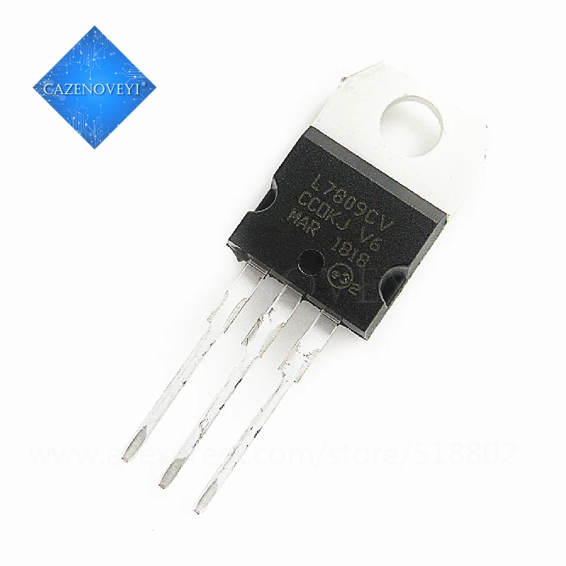 10piece L7809CV LM7809 7809 TO-220 In Stock