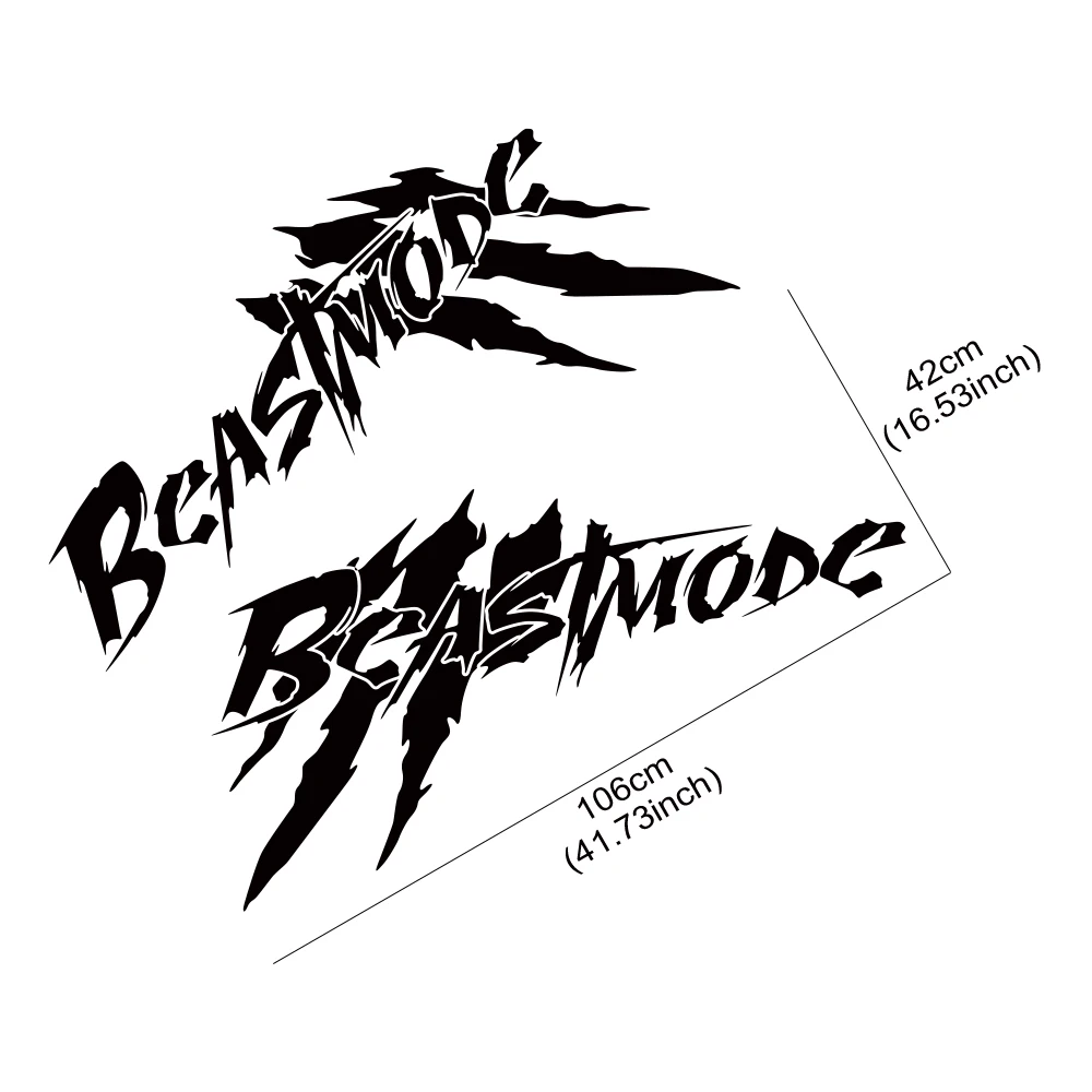 

Car Stickers For Toyota SR Pickup Rear Trunk Side Wild Domineering Pattern Vinyl Decals Automotive Exterior Tuning Accessories