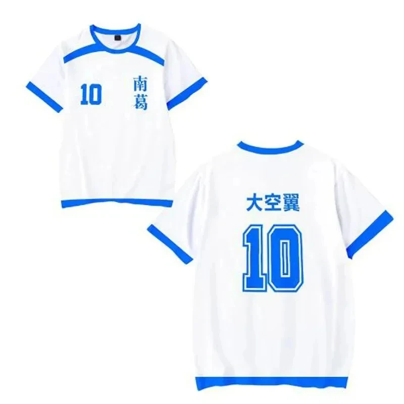 Atom School Nansheng Olive And Benji Kits Soccer Jersey Animation Captain Kids T-shirt High Quality Custom Men\'s T-shirt