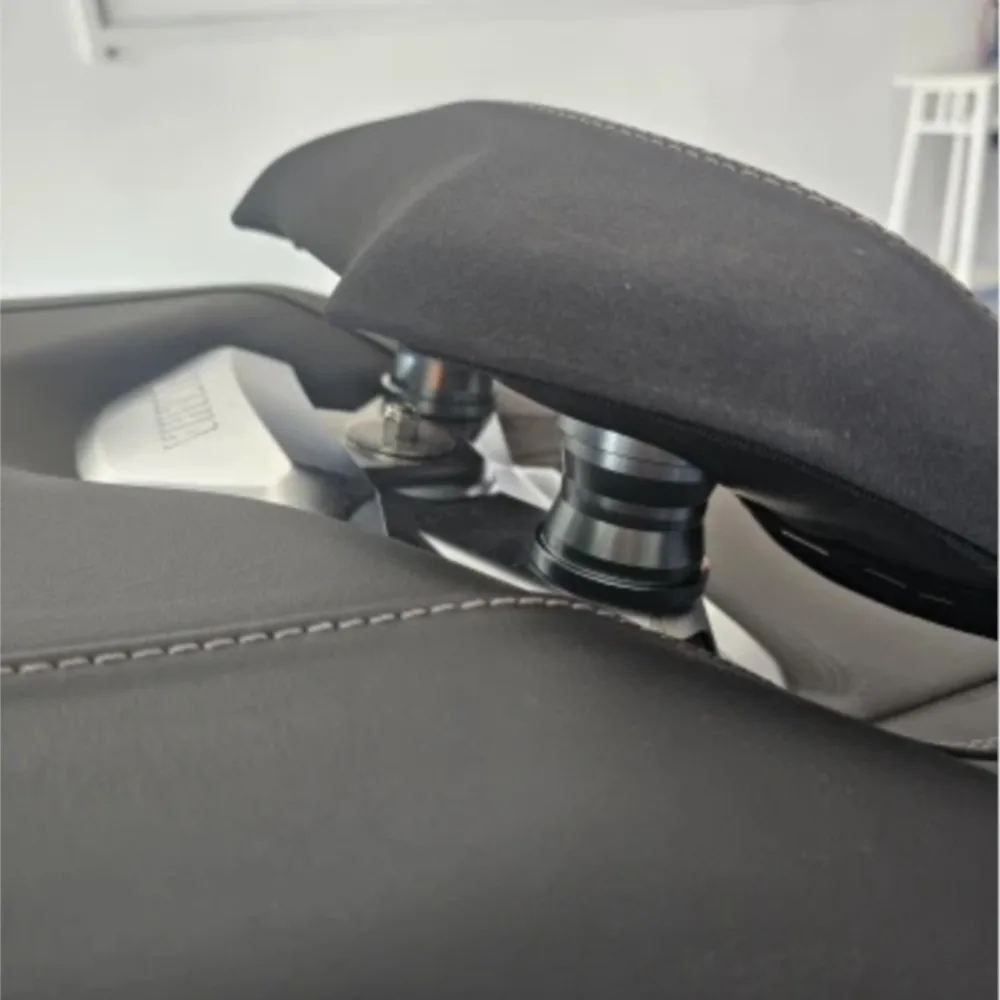 

For Yamaha Tricity 300 Tricity300 2020-2024 Motorcycle Back Seat Rest Riser Cushion Heighten Passenger Backrest Heightening Pad