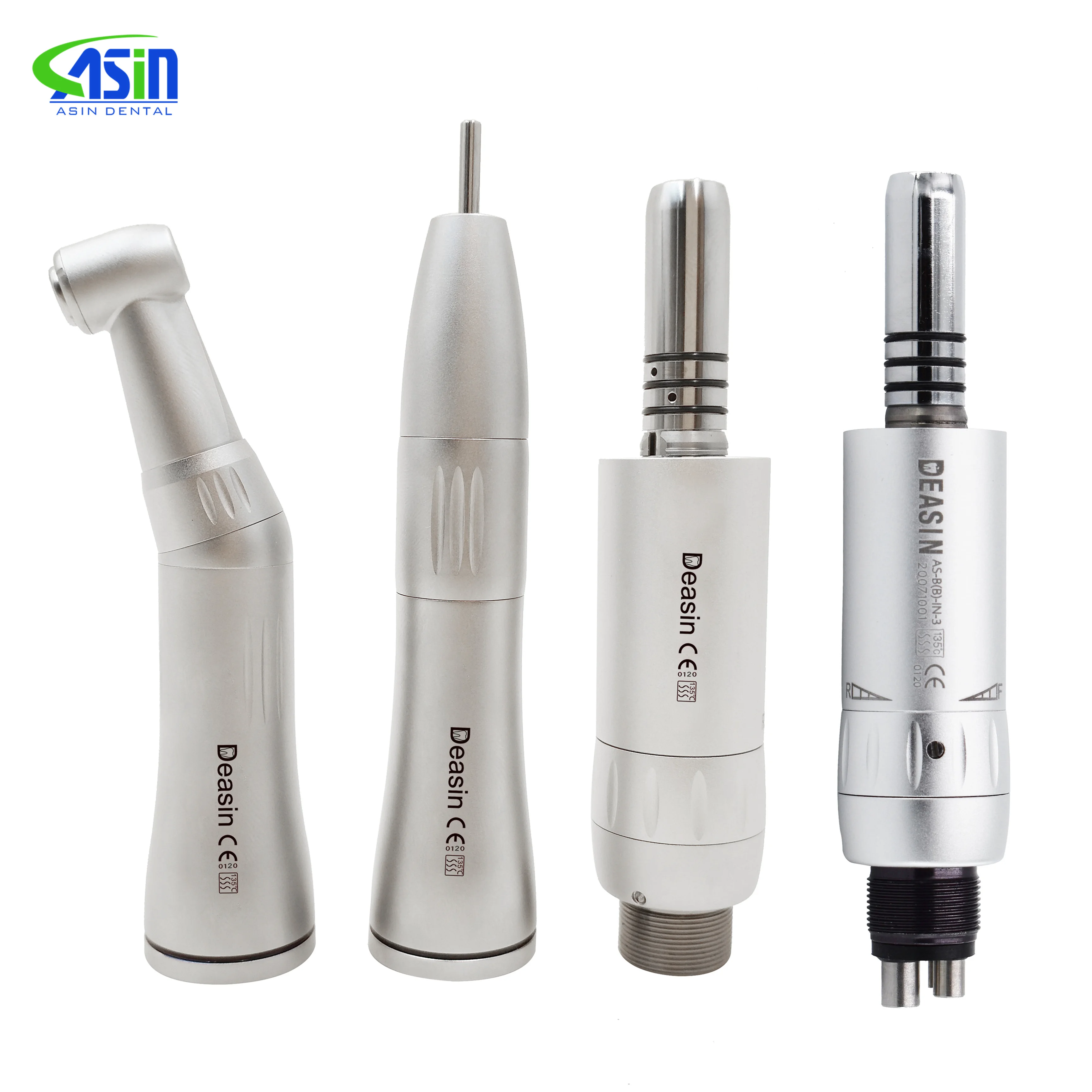 

Low Speed Handpiece 1:1 Inner Water Spray Contra Angle Cone Air Motor 2/4 Handpiece