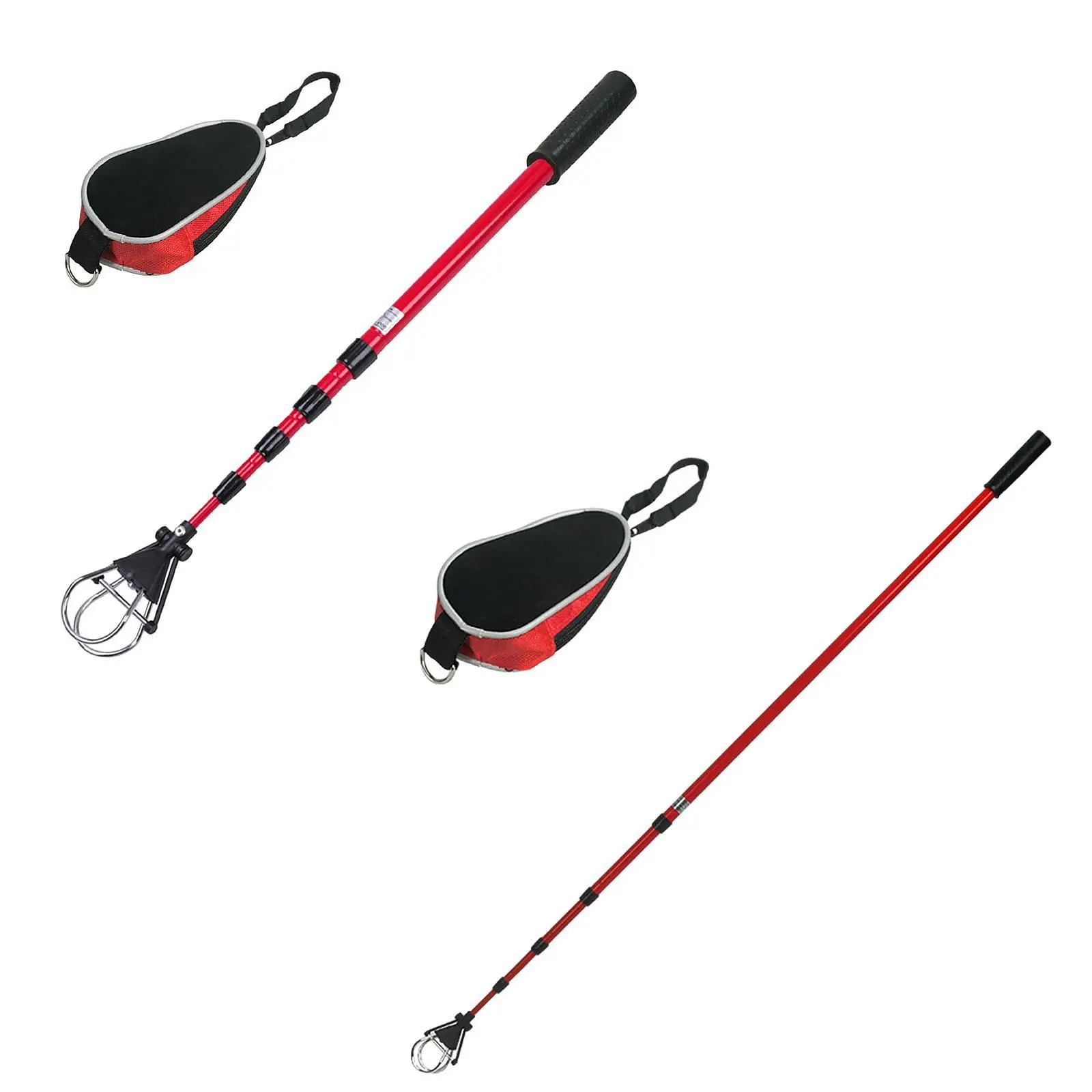 Golf Ball Retriever Convenient Golf Grabber Training Equipment Portable Gift for Men Telescopic Ball Retriever Tool Pickup Tool