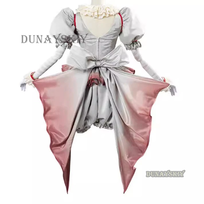 Costume de Cosplay du Film Clown détectée ywise, Tenue d'Halloween pour Bol, Horreur Lolita, Habillage pour Femme, Robe Nette, ixde Carnaval, Ensemble Complet