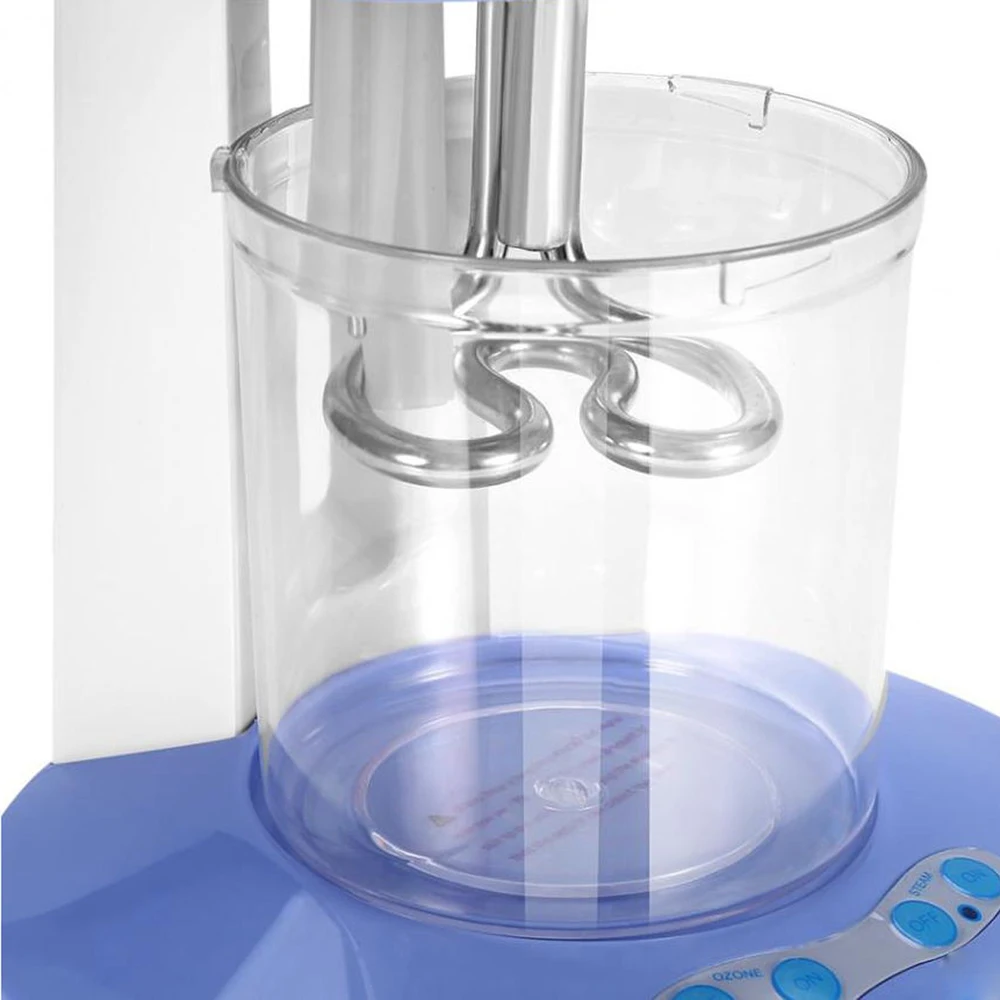 เครื่องพ่นไอน้ำโอโซนร้อนสำหรับผิวหน้า เครื่องเพิ่มความชื้นแบบละอองอุ่น ทำความสะอาดรูขุมขนอย่างล้ำลึก เครื่องพ่นไอน้ำนาโนสำหรับดูแลผิวหน้า ใช้ได้ทั้งในร้านเสริมสวยและที่บ้าน