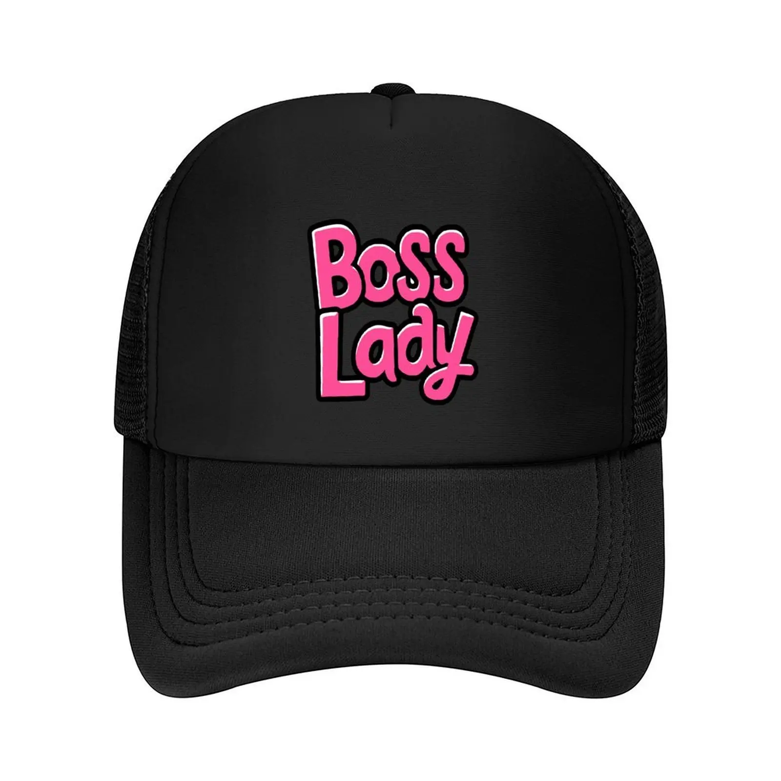 

Boss Lady! Funny Pink Workplace Humor Baseball Cap Male hat Anime Hat Baseball Cap Fishing cap Women Men's