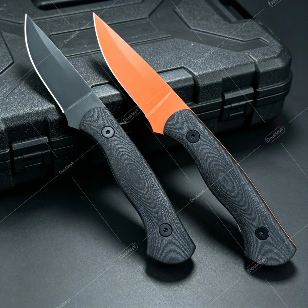 Multi-purpose BLACKFOOT 2.0 Straight Knife with K Sheath Practical Portable Outdoor Knife Every Day Carry Knife Travel Barbecue Cutting Knife
