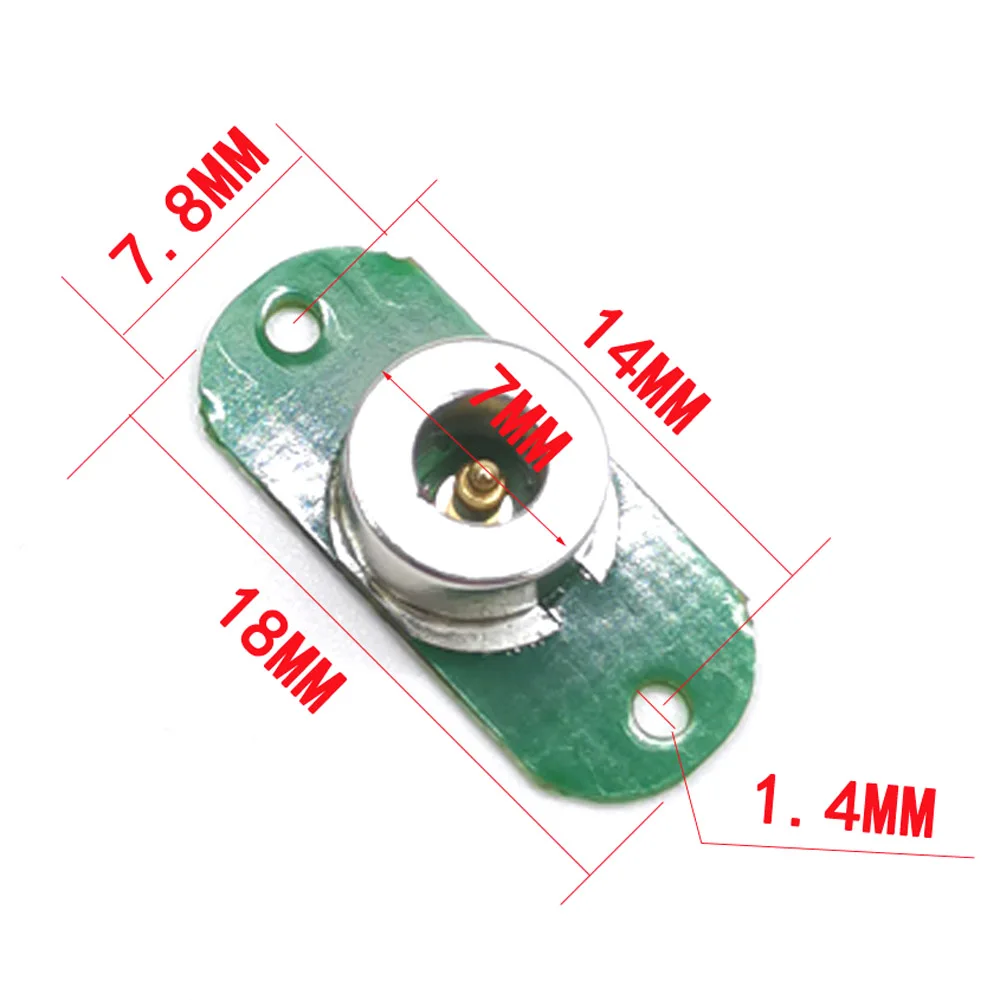 1Sets 1Pcs With installation holes Waterproof Magnetic Pogo Pin Connector 3A  Male Female Spring Loaded DC Power Socket