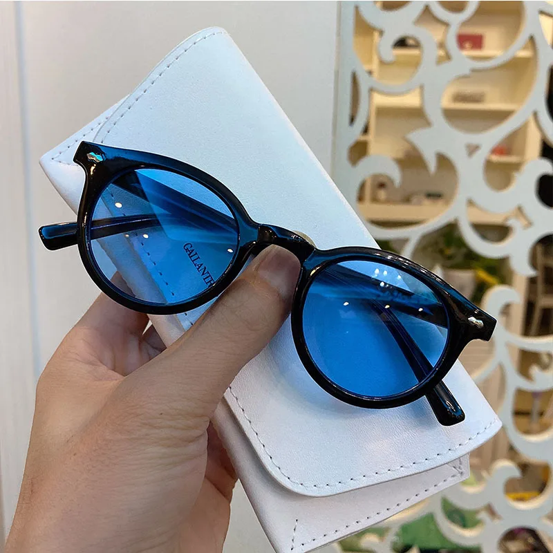 Women Sunglasses Fashion Big Round Sun Glasses For Female Oversized Shades Vintage Jelly Sunglass UV400 Eyewear Oculos De Sol