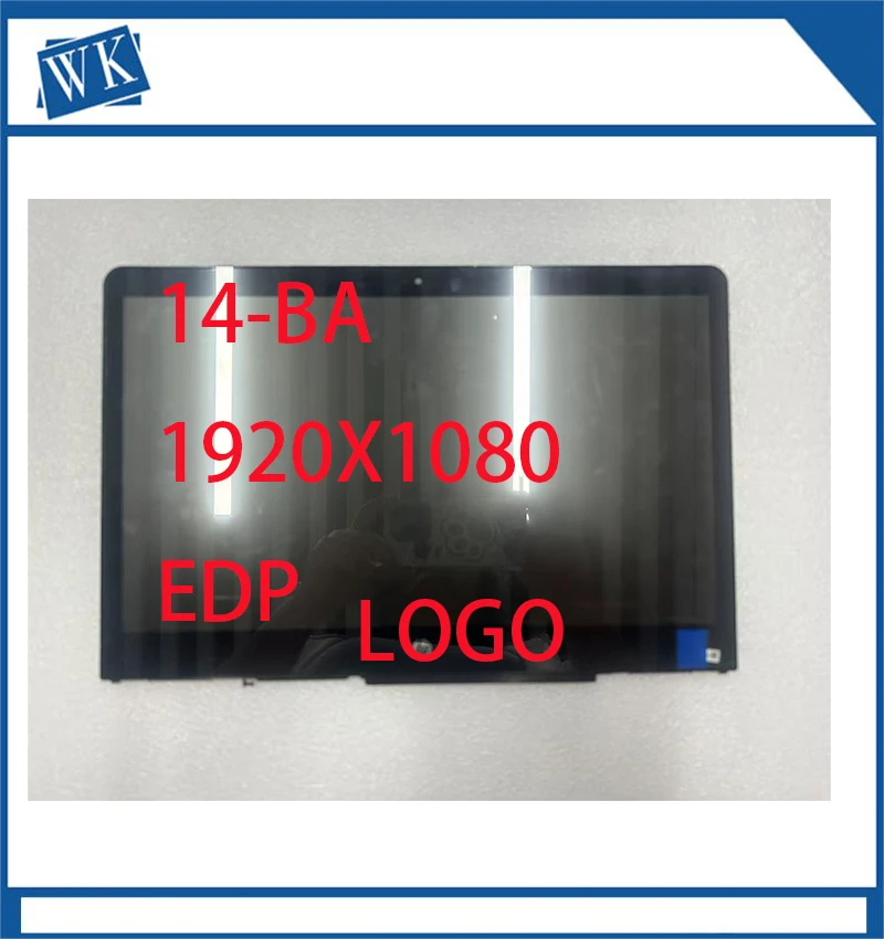 

14.0" LCD For Pavilion X360 14-ba 14-ba006ns 14-BA105ni 14-ba105na 14-ba114tu Display Touch Screen Assembly+Frame