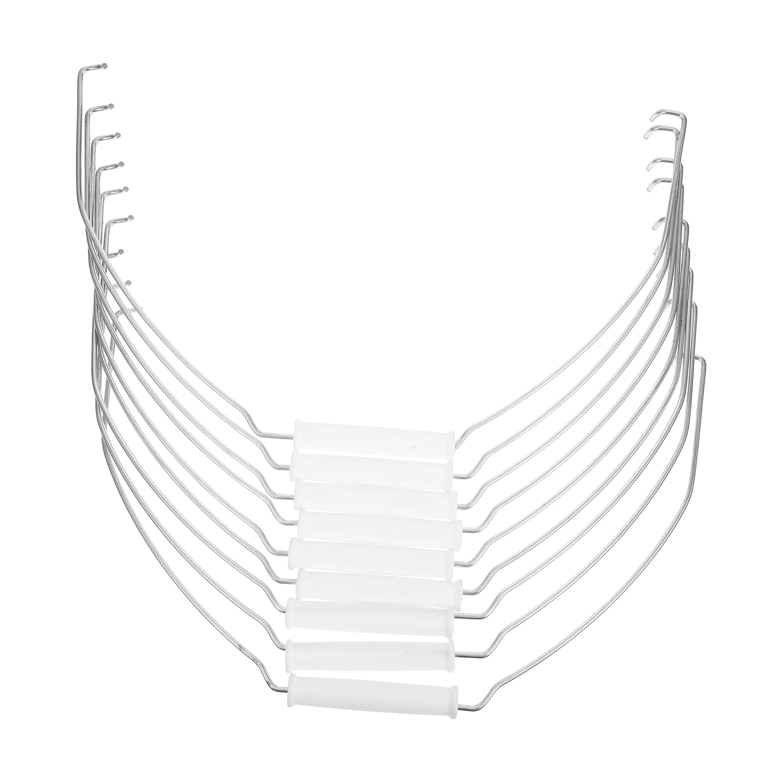 

10 шт. железная ручка для ведер 10л 20л, утолщенные сменные ручки для ведра, прочный металл, компактный дизайн, подходящее хранение