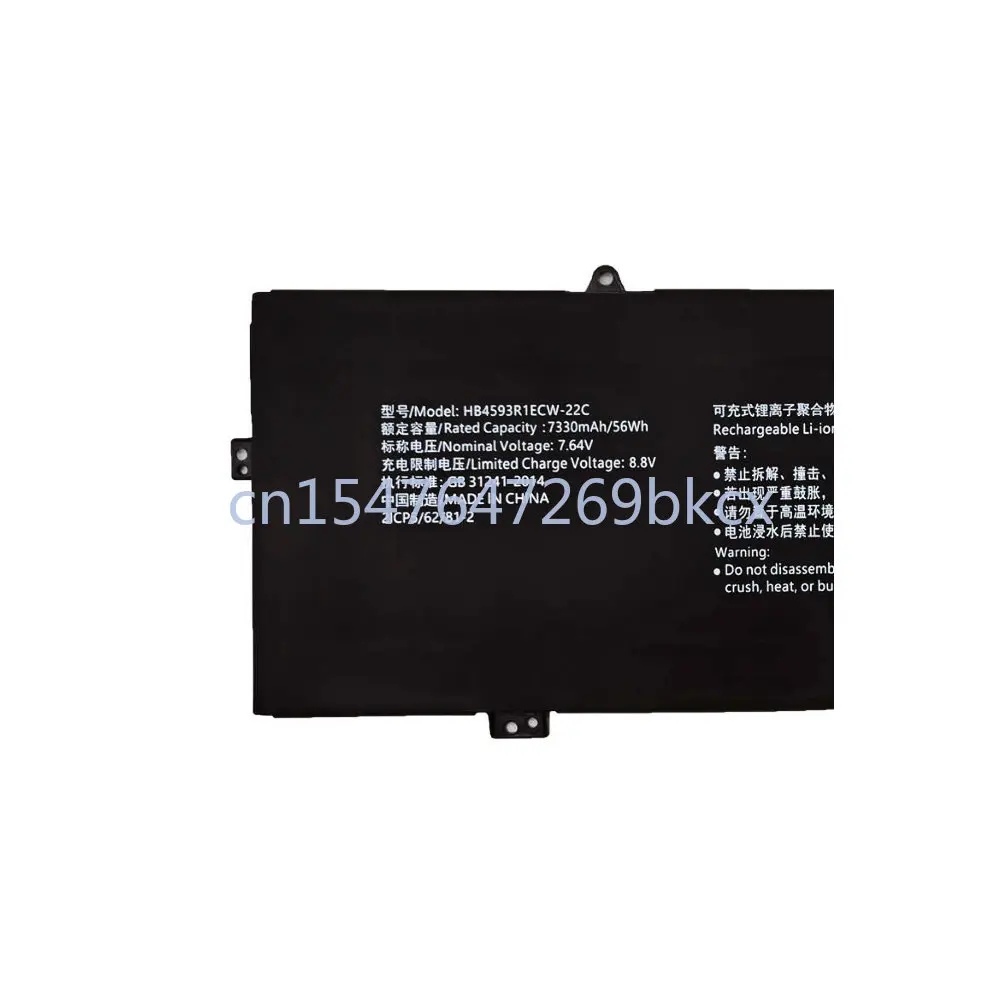 High Quality For Huawei Magicbook 14 2019,R5 2500U,X Pro 13.9,VLT-W50,W60,KPRC-W10,VLR-W09,KPR-W19,MACH-W29C Laptop Battery HB45