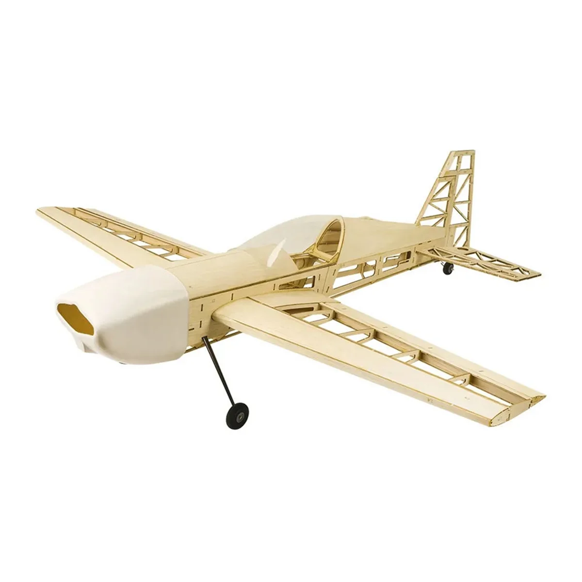 RC Wood Airplane Extra330 Frame Without Cover Wingspan 1000mm Balsa Wood Model Building Kit