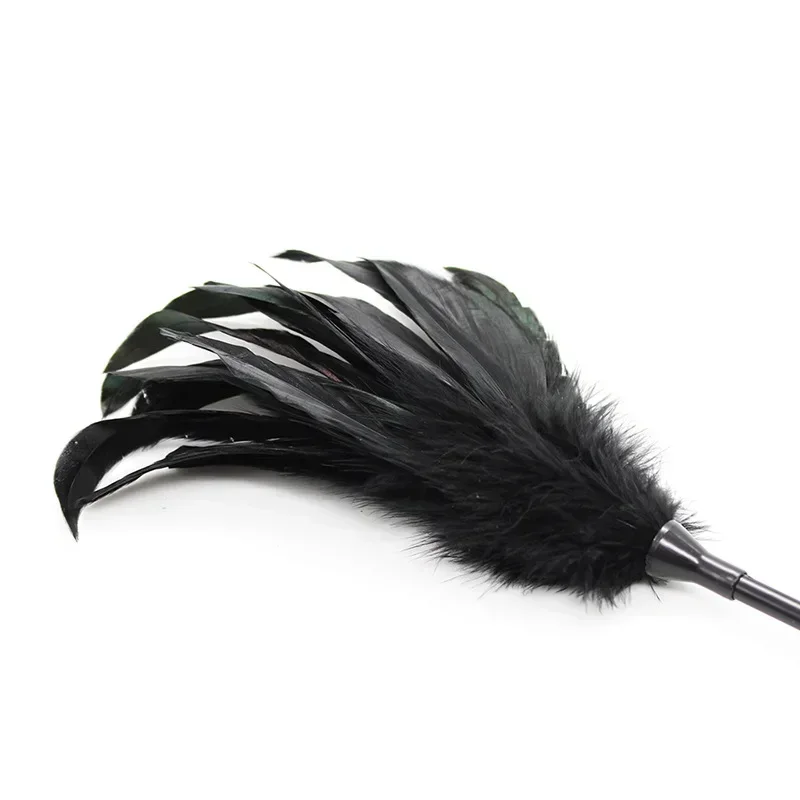 Látigo de plumas para coquetear para parejas, juguetes novedosos para jugar a los curiosos, temperamento y artículos de interés para adultos