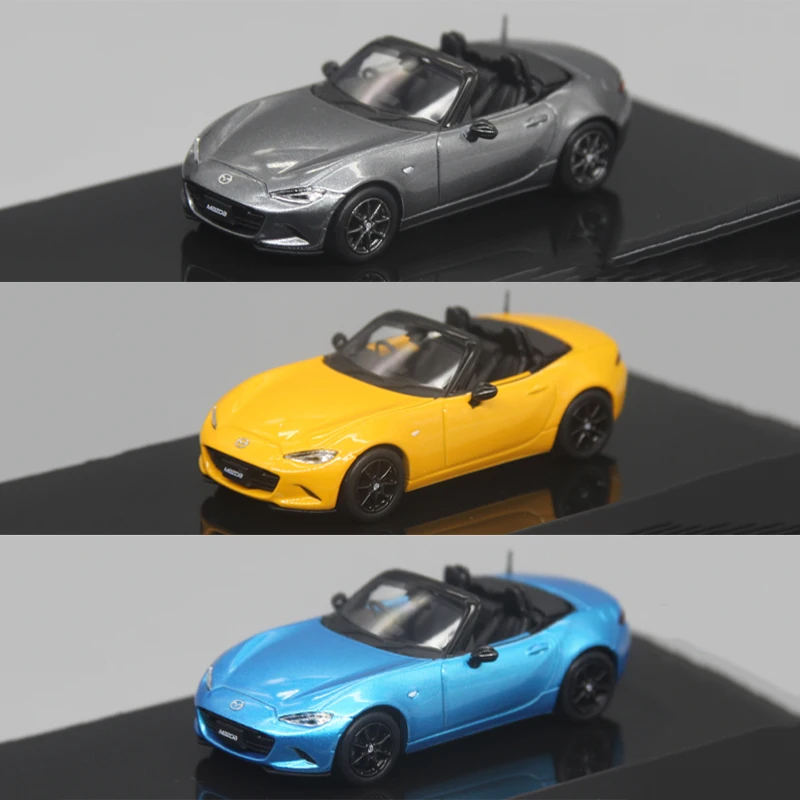 1:64 Scale Diecast Alloy Mazda Miata MX-5 (NA) 4th Generation Convertible Sports Car Model Classic Adult Toys Souvenir Display