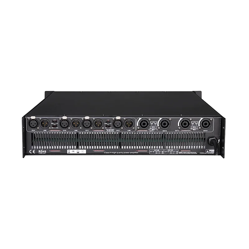 MQ Professional Sound Equipment High Quality Power Amplifier Speaker Switch Most Popular Metal Shell