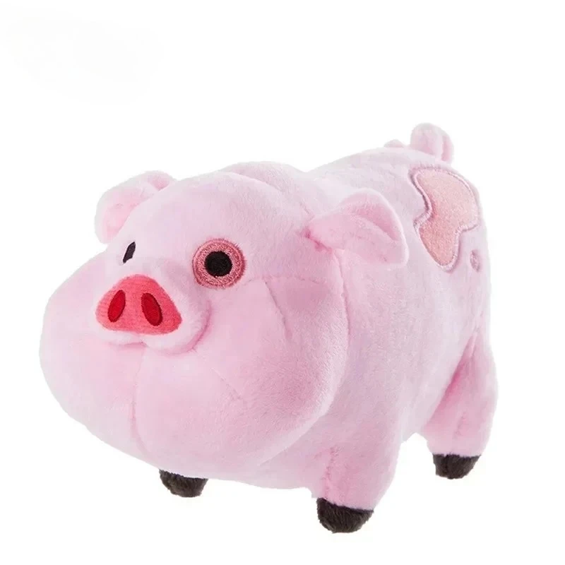 18cm Cartoon DSN Movie Gravity Falls Figuren Waddles Schwein Plüschtier Stofftier Puppe Spielzeug Geburtstagsgeschenk – Detail 1