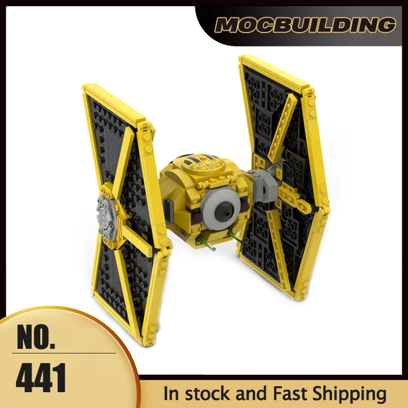 Starfighter-Modell – beliebte MOC-Bausteine zum Zusammenbauen, ideale Wahl für Halloween- und Weihnachtsgeschenke