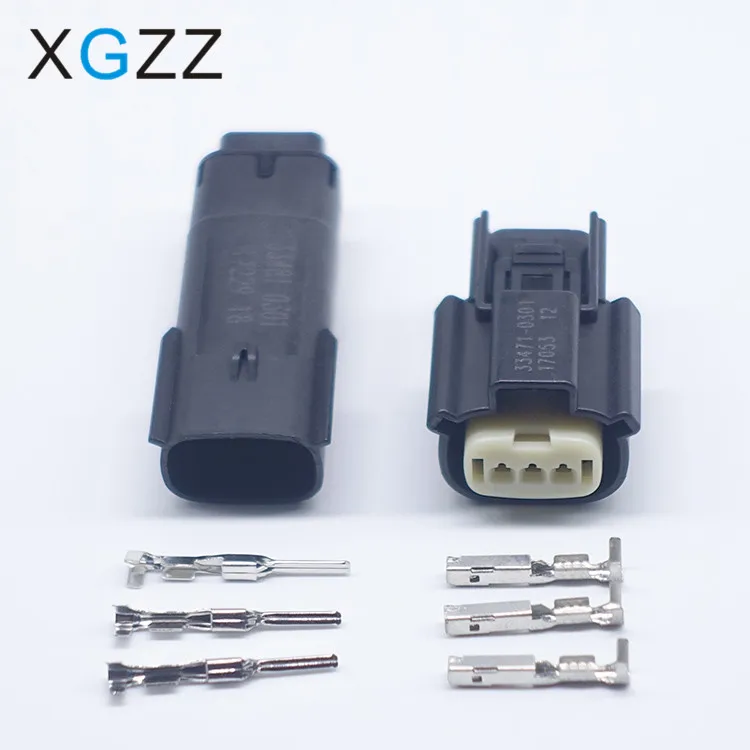 XG70315-1.5-11 33471-0301  3 Pin Automotive Connectors Car Plug for Molex  33481-0301