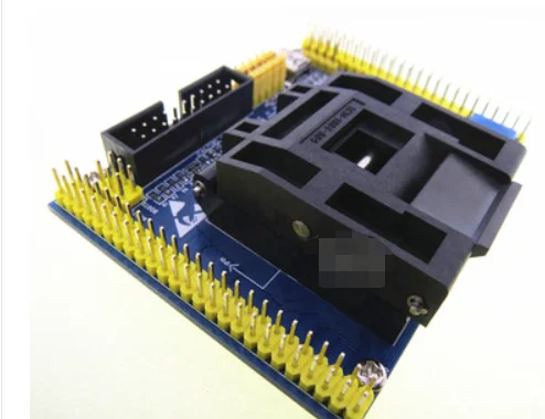 STM32-LQFP100 STM32L151VB/52VB/STM32F103VE/STM32F207VC IC testing seat Test Socket test bench Burn-in Socket Programming seat