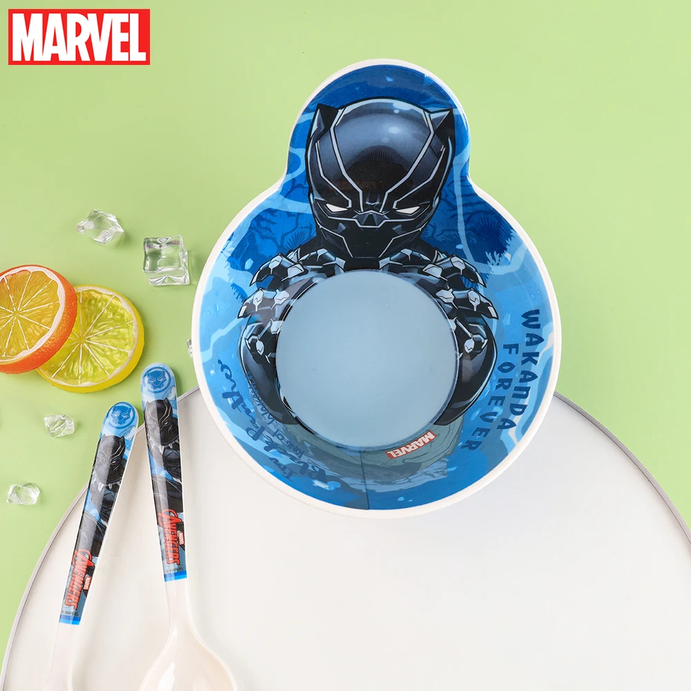 1 Stück Avengers Offiziell Lizenzierte Spider-Man Hulk Thor Melamin-Schüssel Hitzebeständige Bruchsichere Frühstücks-Müsli-Suppenschüssel Geschenk – Detail 4