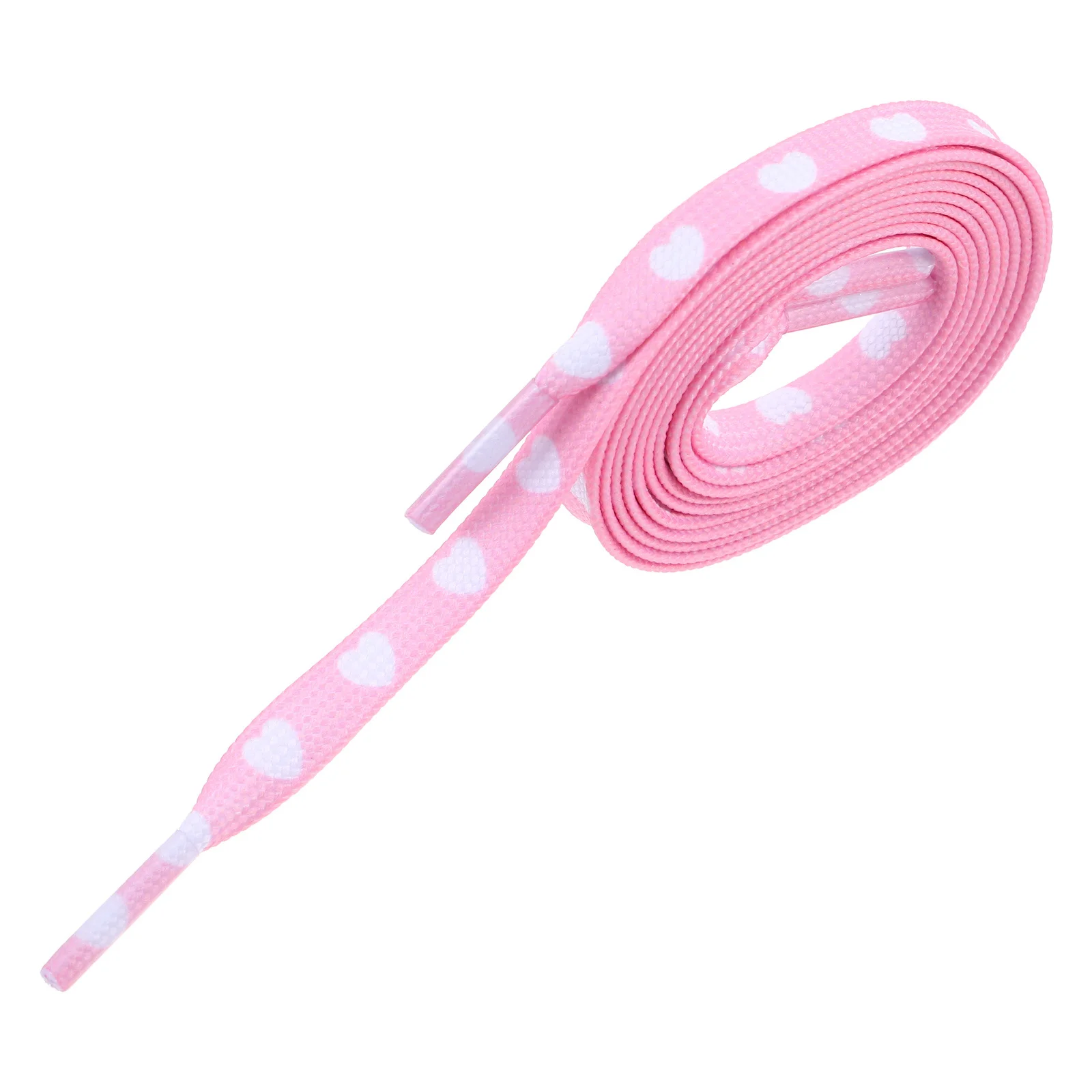 

1Pair Heart Printed Shoelaces Valentine Gift Flat Sport Shoe Laces for Sneakers Boots Casual Lightweight Comfortable Cute Love