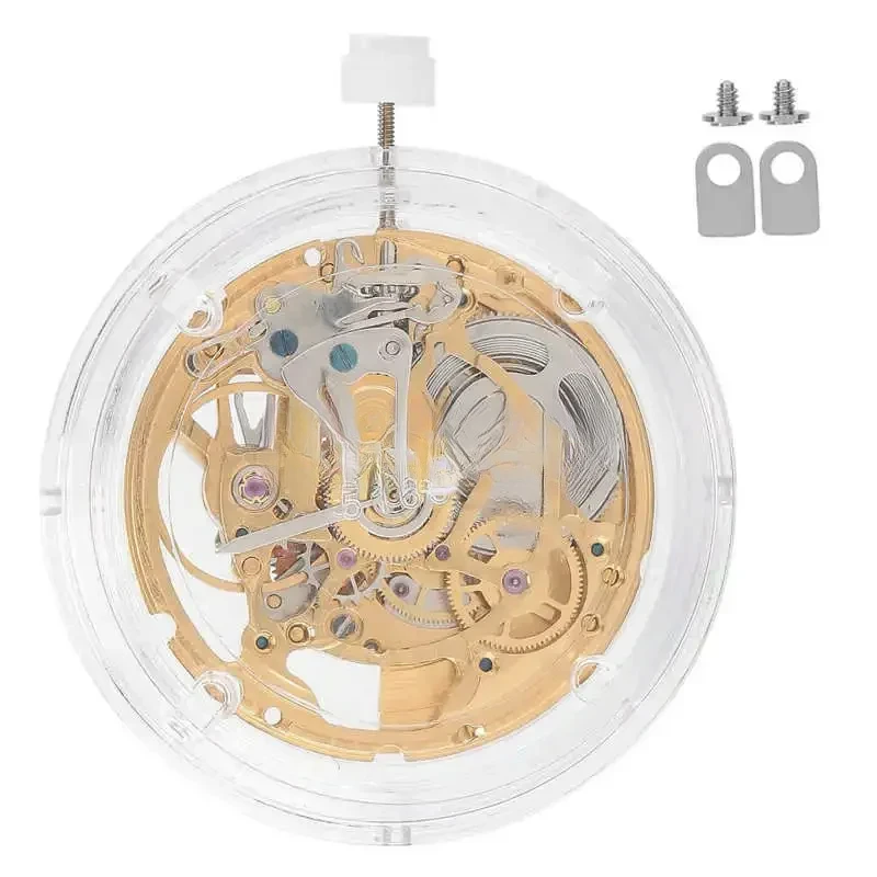 

Hollow Mechanical Watch Movement Kit, Golden 2824, Replacement Part, Hot Sale, 2020