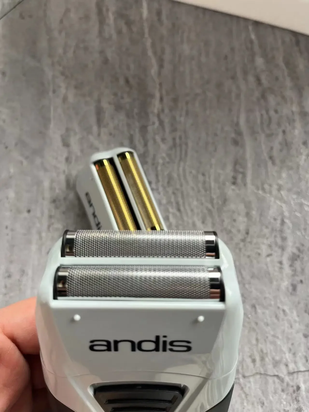 Andis-maquinilla de afeitar eléctrica para hombres, afeitadora Original de repuesto para Profoil Lithium Plus 17205/17200, afeitadora de barba