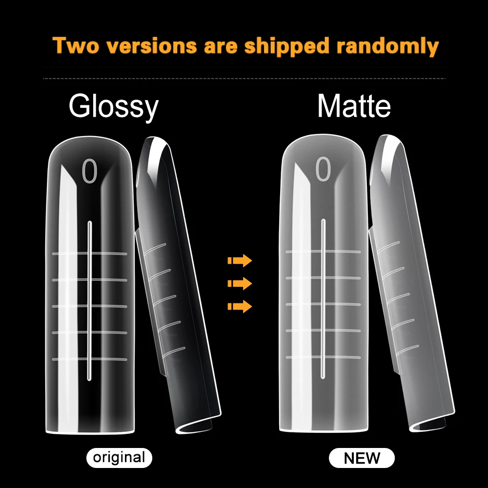 TP Matte Nail Dual Forms Clear Nail Extension System Top Forms Full Cover Poly Nail Gel Mold Reusable Nail Forms Nail Art 70pcs