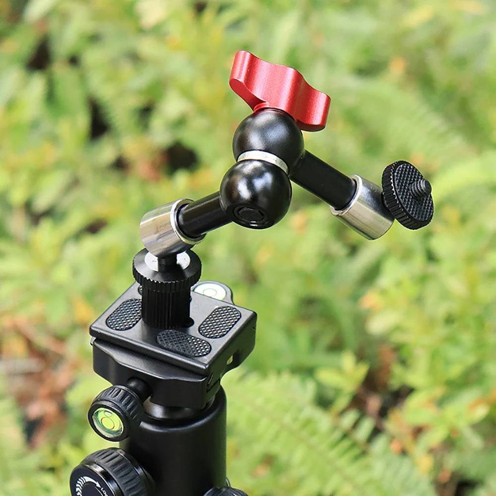 7" 11" Stainless Steel Articulating Magic Extension Arm for Camera LED Monitor Cage Mic Light Wanxiang Monster Hand Magic Arm