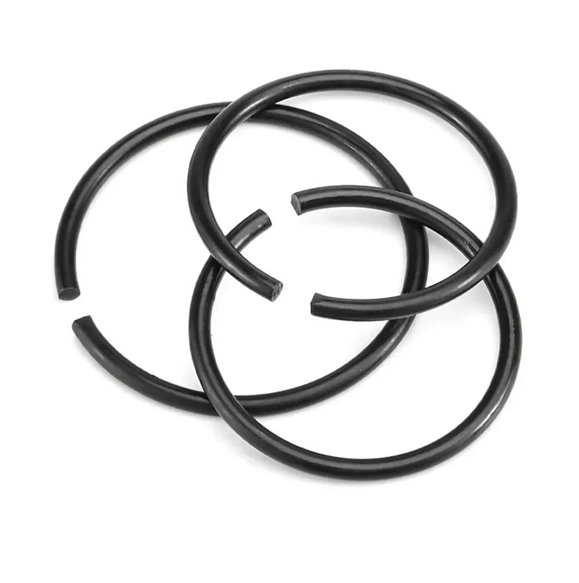 M4 to M140 GB895.2 Retaining Rings Round Wire Circlip Clip for Shaft Snap Ring 70Mn Manganese Steel