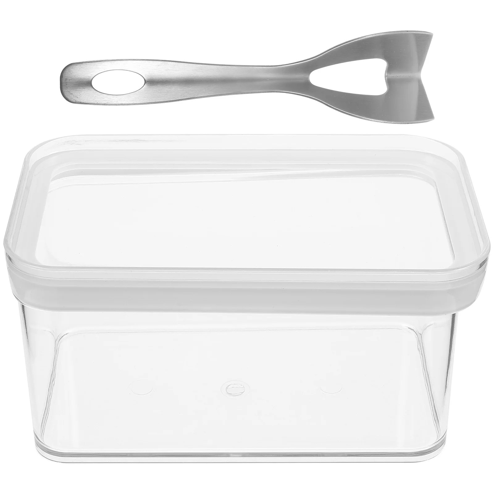 Set Portaburro con Accesso Conveniente, Utensile da Taglio Incluso, Materiale Sicuro, Contenitore per Burro e Formaggi